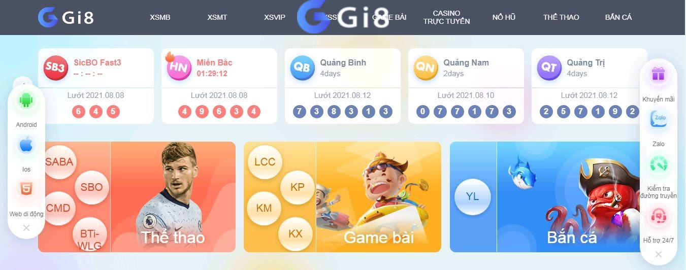 Gi8 đưa ra nhiều quyền lợi cho đại lý Nhiều quyền lợi cho đại lý gi8
