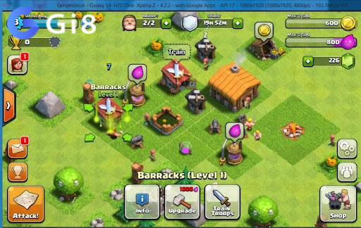 Các tính năng của Game điện thoại info clash of clans Các tính năng của Game điện thoại info clash of clans