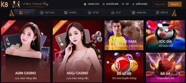 Kho game khủng tại nhà cái k8 bao gồm những gì? Kho game khủng tại nhà cái k8 bao gồm những gì?