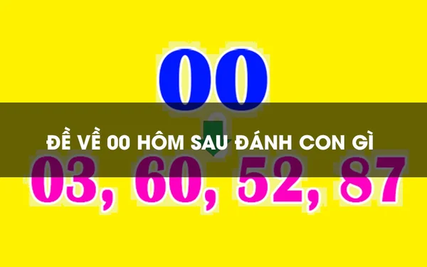 Tìm hiểu thông tin về Đề về 00 hôm sau đánh con gì? Tìm hiểu thông tin về Đề về 00 hôm sau đánh con gì?