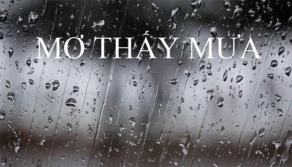 Mơ thấy trời mưa đánh con số nào cho hiệu quả tốt nhất Mơ thấy trời mưa đánh con số nào cho hiệu quả tốt nhất