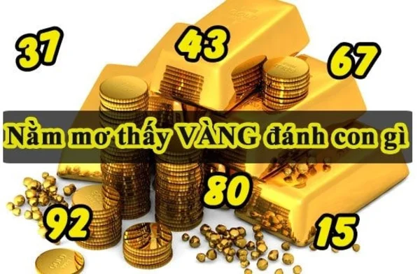 Con số may mắn – Mơ thấy vàng đánh con gì? Con số may mắn - Mơ thấy vàng đánh con gì?
