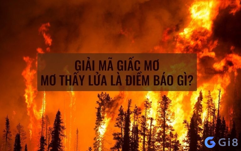 Mơ thấy lửa có may mắn không, đánh con gì? Lửa cháy số mấy