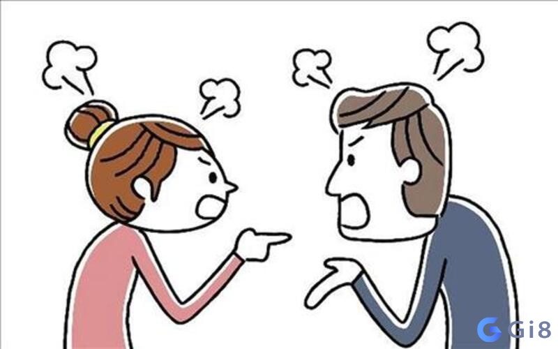 Cãi nhau là việc thường xuyên xảy ra trong mọi mối quan hệ mơ thấy cãi nhau với bạn