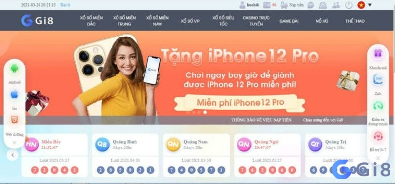 Nhà cái đánh lô online Gi8. Nhà cái đánh lô online Gi8.