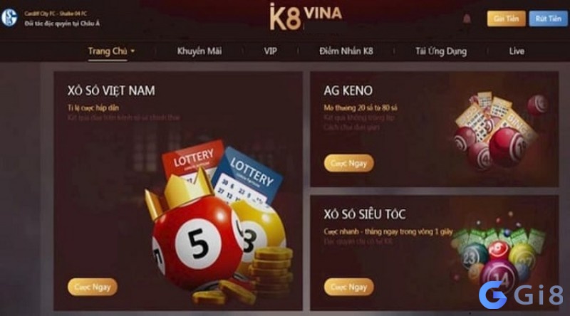 Trang web chơi lô đề uy tín: K8 Trang web đánh lô đề uy tín: K8