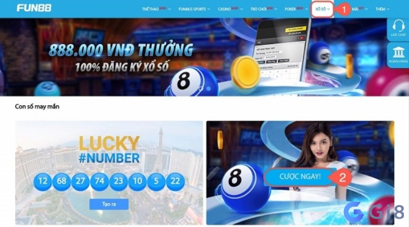 Cách chơi xổ số trên Fun88 cực chuẩn không phải ai cũng biết Cách chơi xổ số trên fun88 cực chuẩn không phải ai cũng biết