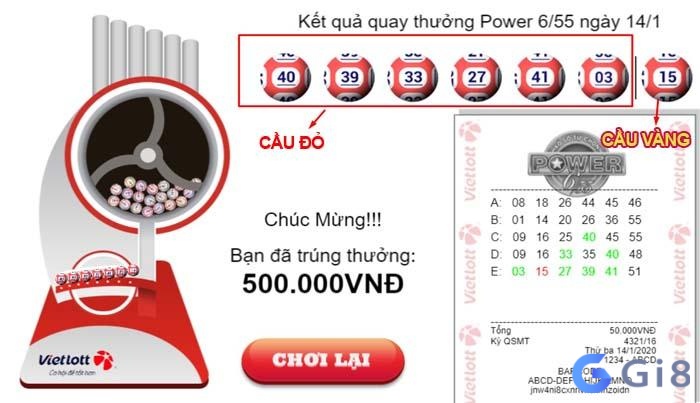Cách dò vé số như thế nào với xổ số Vietlott cần chú ý về số cầu đỏ và số cầu vàng Với xổ số Vietlott cần chú ý về số cầu đỏ và số cầu vàng