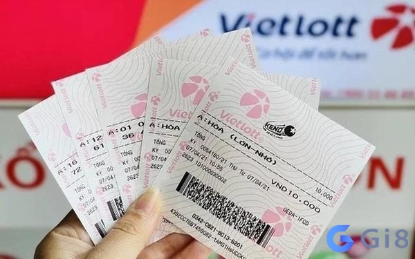 Hình ảnh một tờ vé số Vietlott Keno Hình ảnh một tờ vé số Vietlott Keno