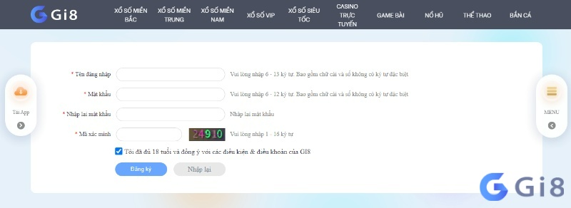 Tham gia nhà cái lô đề Gi8 siêu đơn giản, không thủ tục lằng nhằng Tham gia nhà cái lô đề Gi8 siêu đơn giản, không thủ tục lằng nhằng