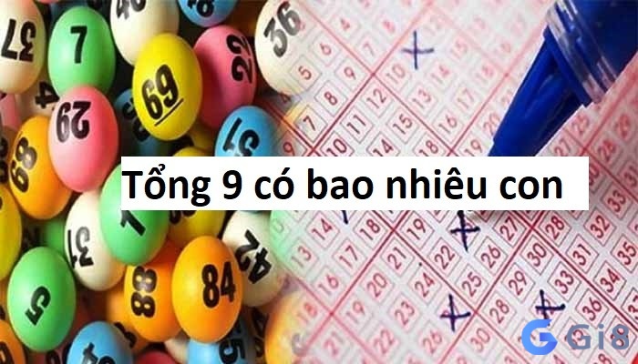 Tổng 9 có bao nhiêu con và gồm những con số nào? Tổng 9 có bao nhiêu con và gồm những con số nào?