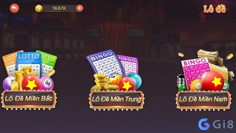 Giao diện chơi lô đề trực tuyến của VI68 Giao diện chơi lô đề trực tuyến của VI68