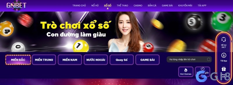 Gnbet cho phép người chơi trải nghiệm game lô đề ở thị trường nước ngoài Gnbet cho phép người chơi trải nghiệm game lô đề ở thị trường nước ngoài