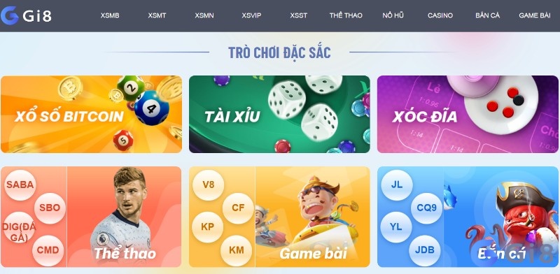 Những trò chơi vui chơi có thưởng đặc sắc trên Gi88 Những trò chơi vui chơi có thưởng đặc sắc trên Gi88