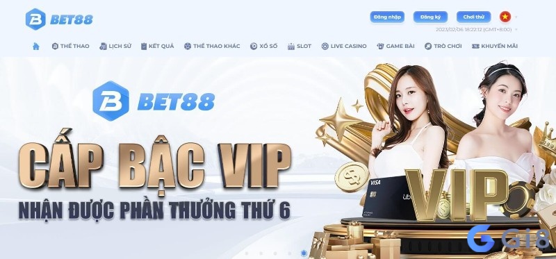 Giao diện của nhà cái Fun Live IOS: BET88 Giao diện của nhà cái Fun Live IOS: BET88
