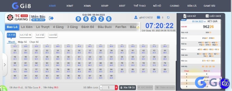 Trải nghiệm khi chơi lo de mien nam tại Gi8 Trải nghiệm khi chơi lo de mien nam tại Gi8