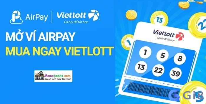 Mua xổ số Vietlott trực tuyến trên ví Airpay Mua xổ số Vietlott trực tuyến trên ví Airpay
