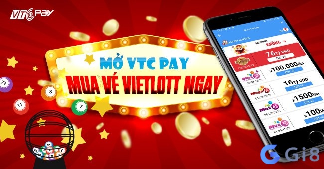 Mua xổ số Vietlott trực tuyến qua ví VTC Pay Mua xổ số Vietlott trực tuyến qua ví VTC Pay