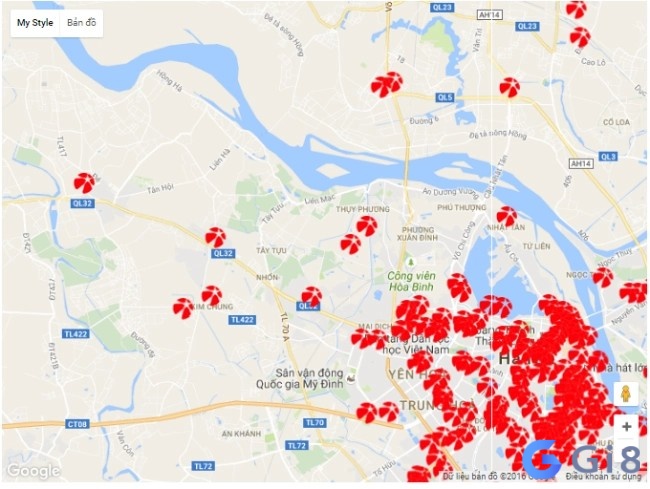 Tìm kiếm điểm mua xổ số Vietlott trực tiếp ngay trên Googlemap Tìm kiếm điểm mua xổ số Vietlott trực tiếp ngay trên Googlemap