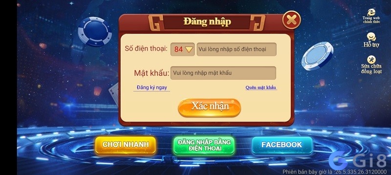 Gi8 hướng dẫn đăng nhập CF68 cực nhanh! Gi8 hướng dẫn đăng nhập CF68 cực nhanh!
