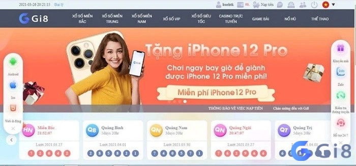Trang đánh lô đề online Gi88 có hệ thống giao dịch nhanh chóng và an toàn Trang đánh lô đề online Gi88 có hệ thống giao dịch nhanh chóng và an toàn