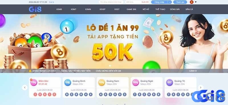 Ứng dụng đánh lô đề Gi88 có cơ chế đặt cược đa dạng Ứng dụng đánh lô đề Gi88 có cơ chế đặt cược đa dạng