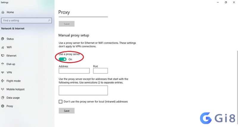 Thay đổi cài đặt proxy trong trình duyệt Thay đổi cài đặt proxy trong trình duyệt