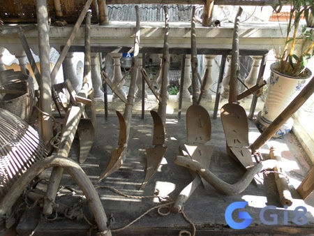 Chiếc cày được bảo quản chuyên nghiệp Chiếc cày được bảo quản chuyên nghiệp