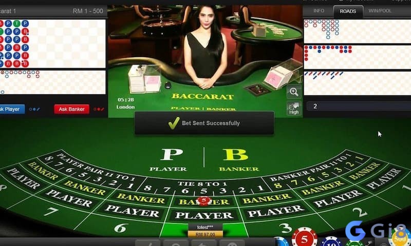 Các loại cược trong baccarat
