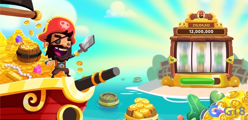 Quay vào ô attack, người chơi có thể tấn công đảo của bạn bè hoặc đối thủ của bạn Quay vào ô attack, người chơi có thể tấn công đảo của bạn bè hoặc đối thủ của bạn